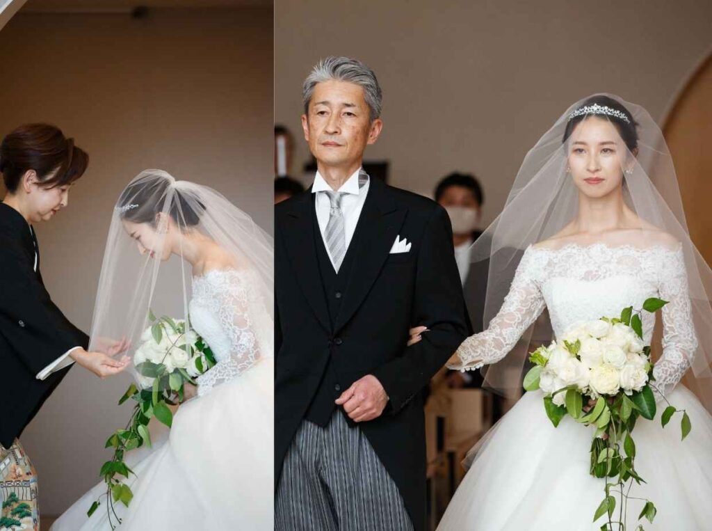 パレスホテル東京で2020年12月に結婚式を挙げた花嫁さんの結婚式準備・結婚式当日当日レポート