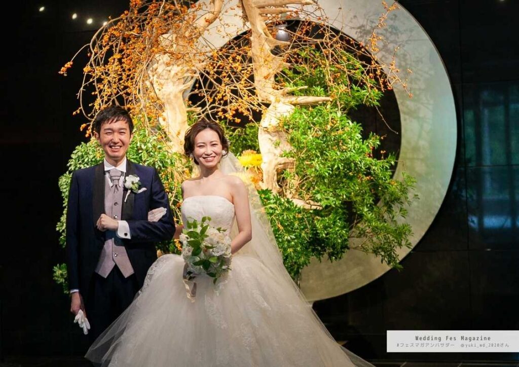 ホテルニューオータニ東京で2020年11月に結婚式を挙げた花嫁さんの結婚式場探しレポート