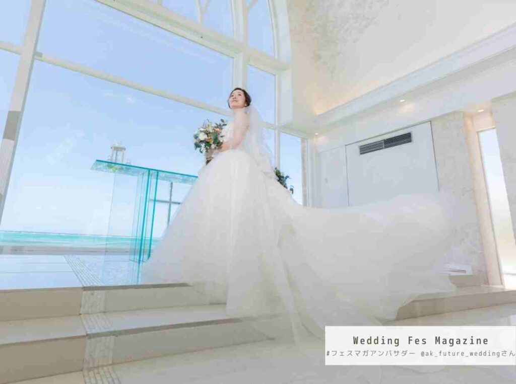 沖縄で国内リゾートウエディング|アクアグレイス・チャペルの結婚式体験談